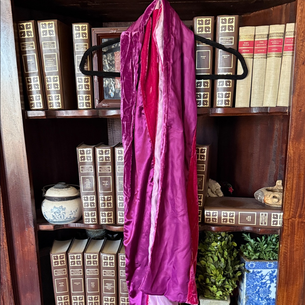 Vibrant Pink And Purple Silk Scarf Valentines